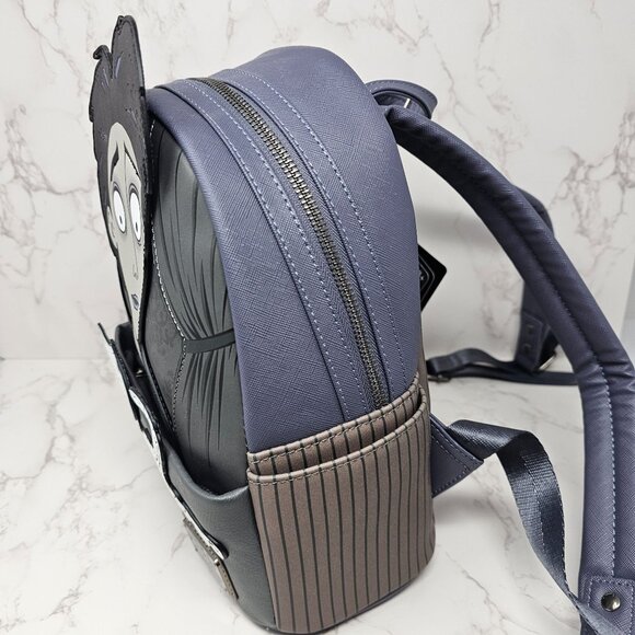 NWT RARE Loungefly Tim Burton's Corpse Bride Victor Scraps Mini Backpack - Picture 5 of 6